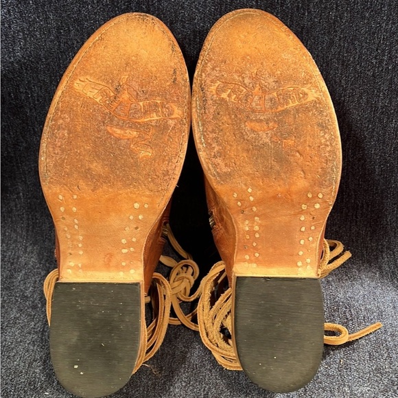 Freebird by Steven JoJo ankle bootie in Cognac 8 - Picture 7 of 12